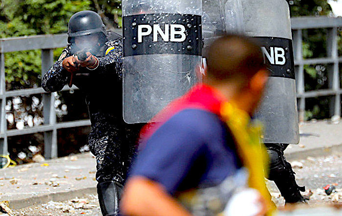 Venezuelan police