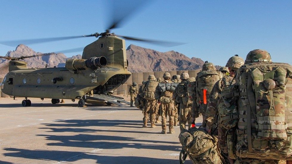 US troops in Afghanistan