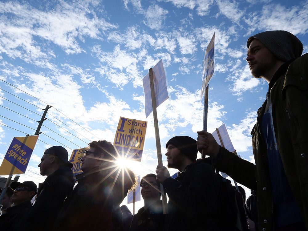 Click to enlarge Free Speech Rally Wilfrid Laurier University