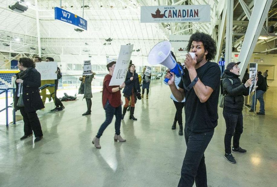 Click to enlarge Canadian SJW Demonstrators