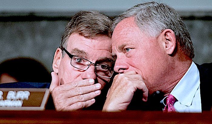 Click to enlarge Richard Burr Mark Warner