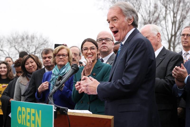 Click to enlarge ocasio cortez Ed markey