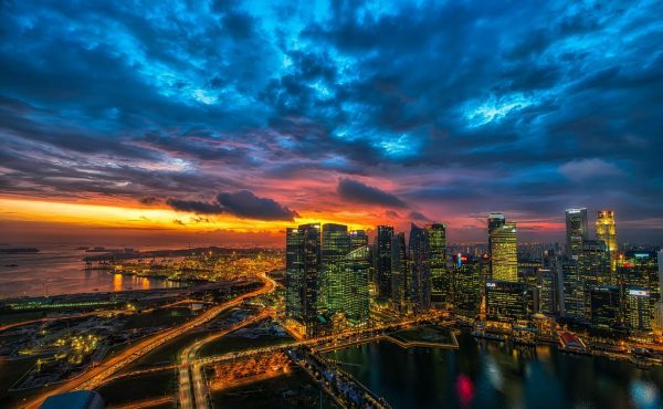 city skyline
