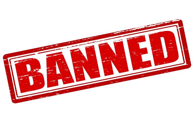 banned