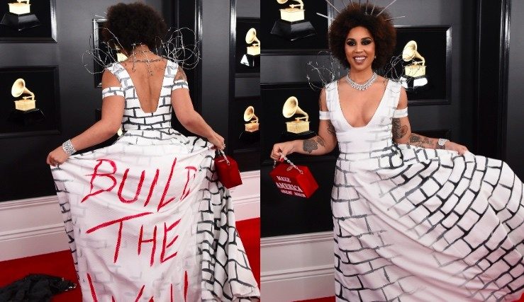 Joy Villa build the all dress