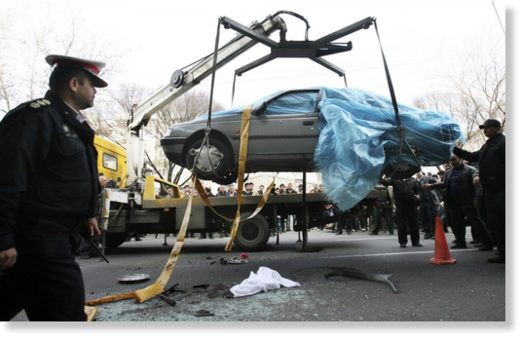 Click to enlarge magnetic bombs in car