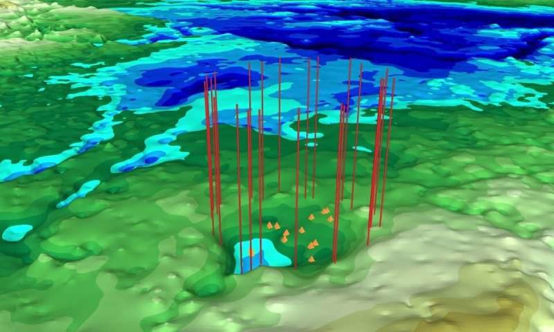 Click to enlarge Greenland crater 2