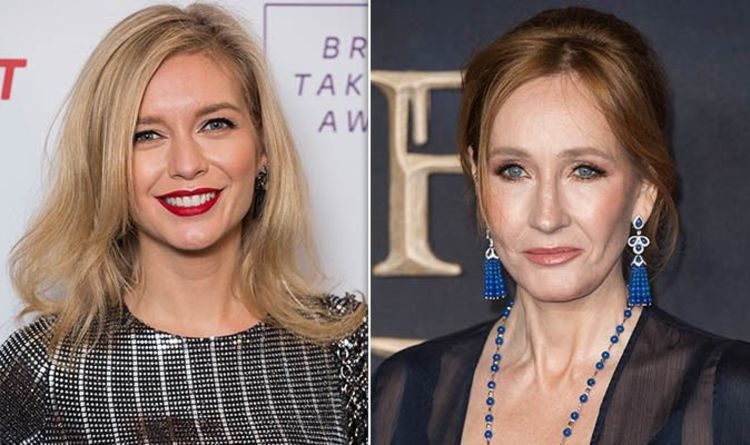 Rachel Riley and JK Rowling
