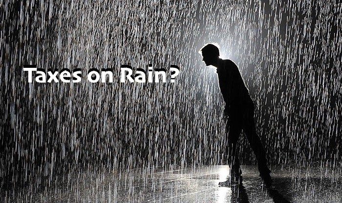 guy in rain