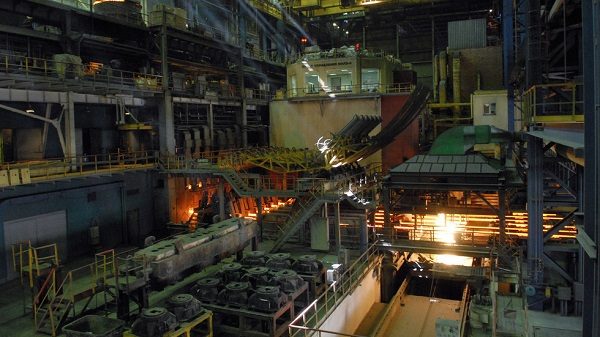 Click to enlarge Steel plant