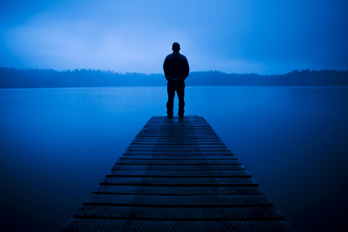 lonely man