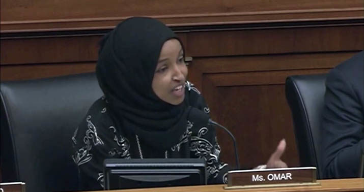 Click to enlarge ilhan omar elliott abrams