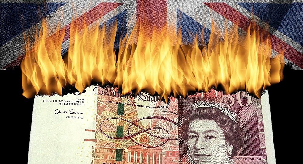 GBP pound burn
