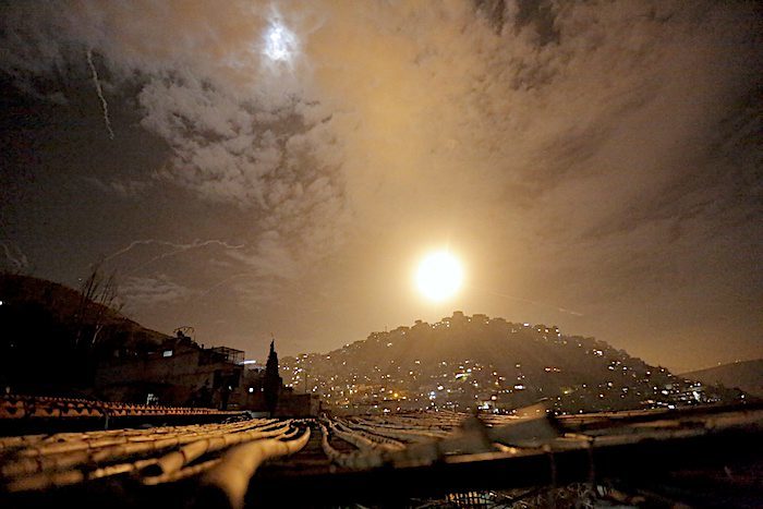 Israeli airstrikes/Syrian defense