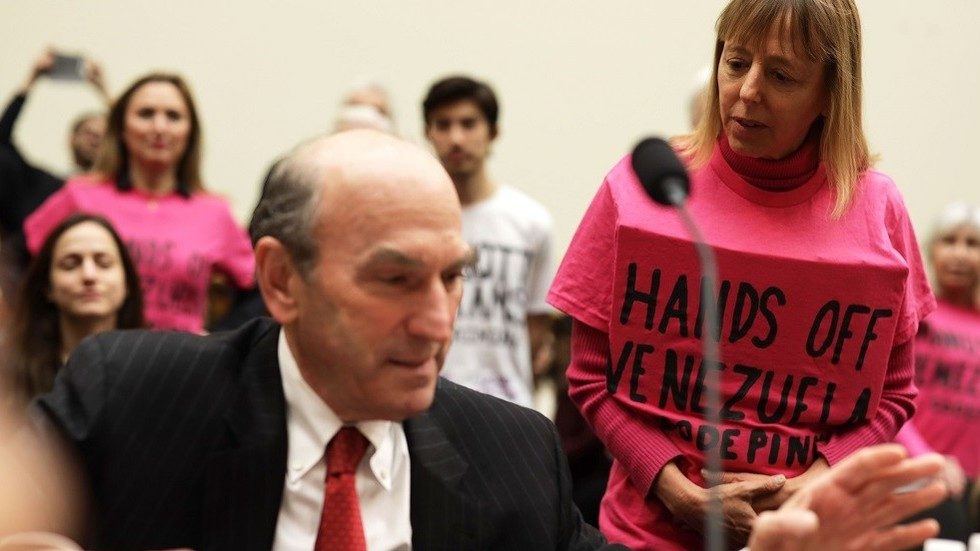 code pink elliot abrams