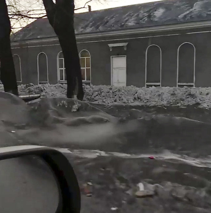Click to enlarge black snow