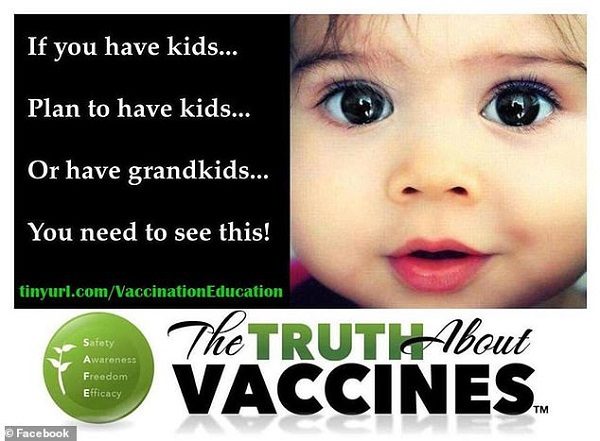 Click to enlarge Anti-vaxxers
