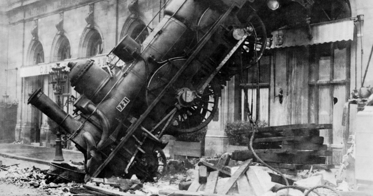 Click to enlarge train wreck