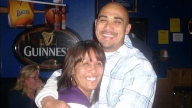 Click to enlarge Theresa Smith and her son Ceasar Cruz