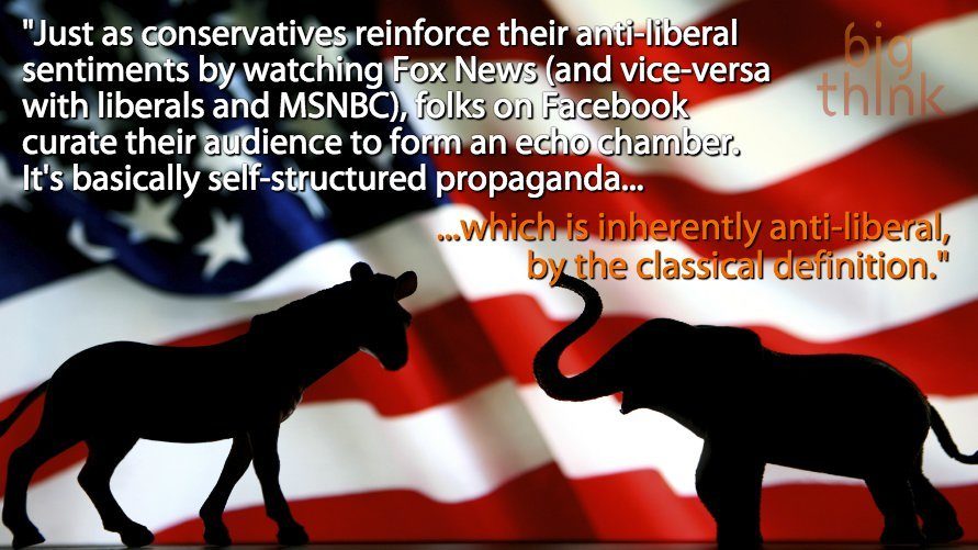 Click to enlarge social media divide