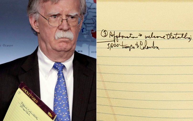 zakharova mocks john bolton venezuela