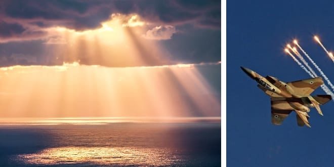 Click to enlarge sky israeli jet