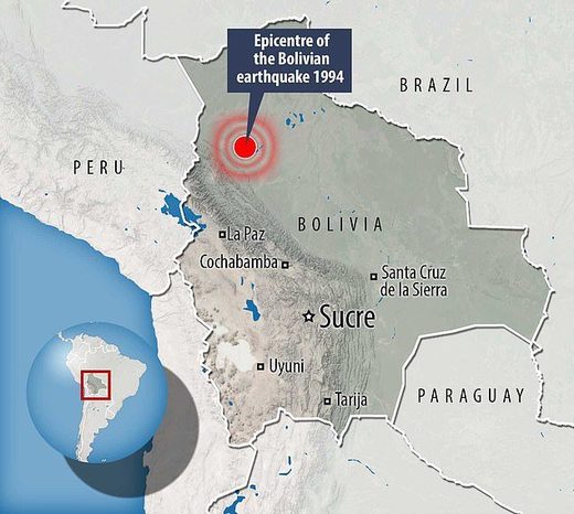 Bolivia earthquake