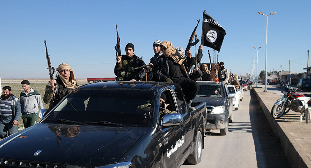 ISIS cavalcade