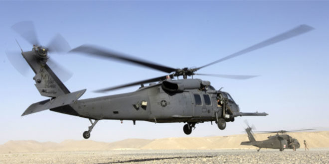 US heicopters transporting stolen gold from Syria
