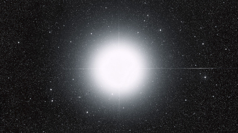 Sirius star hubble image