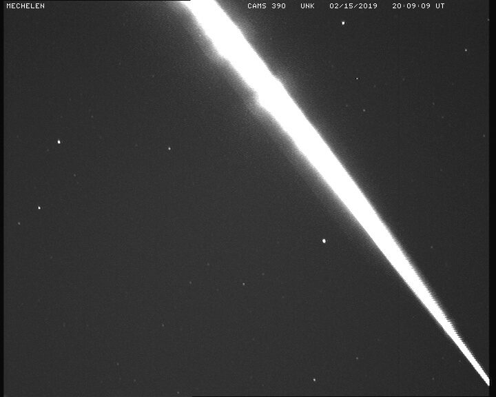 Mechelen, Belgium meteor