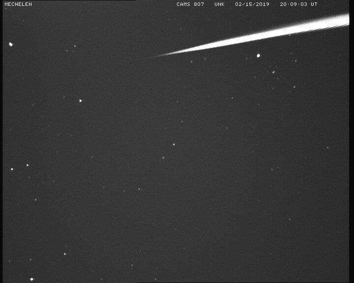 Mechelen, Belgium meteor fireball