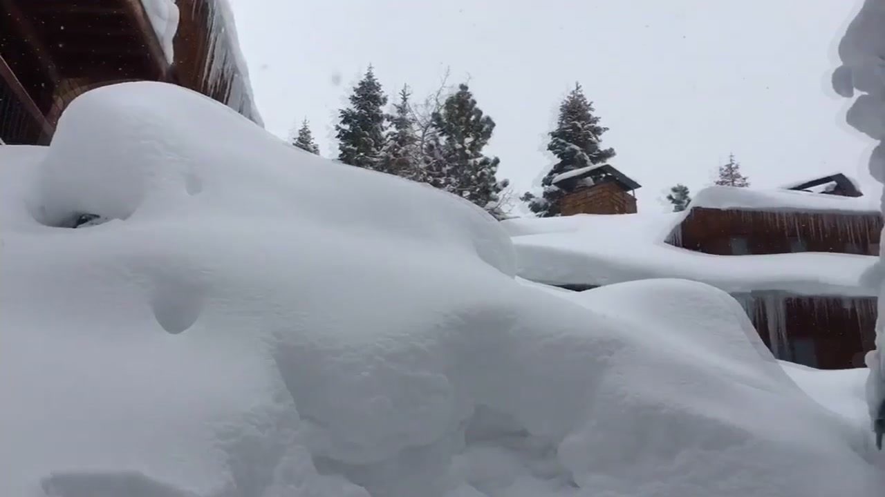 Sierra ski resorts get up to 9 feet of snow