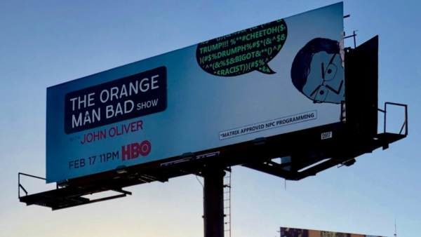 orange man bad show