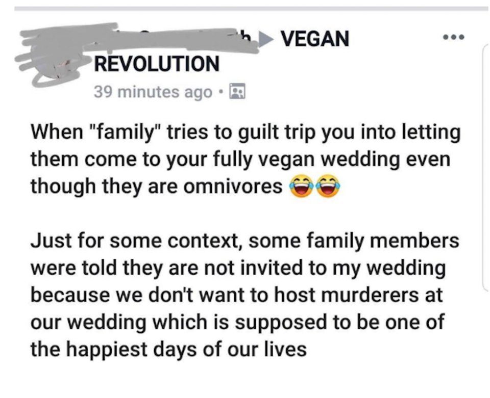 Click to enlarge vegan bride