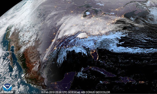 Click to enlarge Winter storm Petra