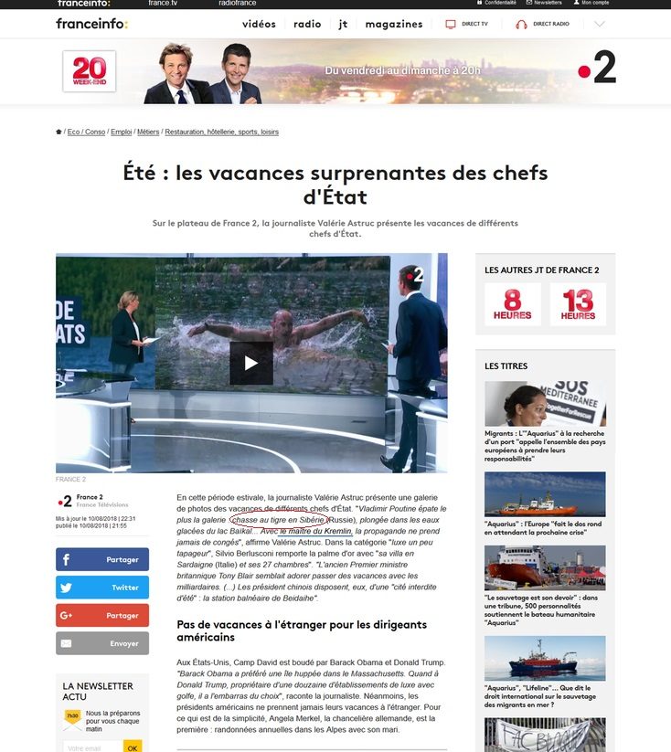 France 2 fake news story