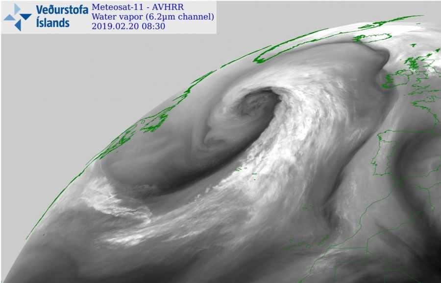 Click to enlarge Atlantic cyclone