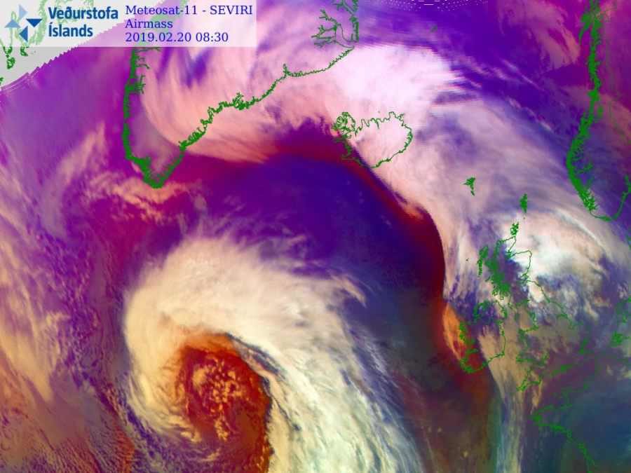 Click to enlarge Atlantic cyclone