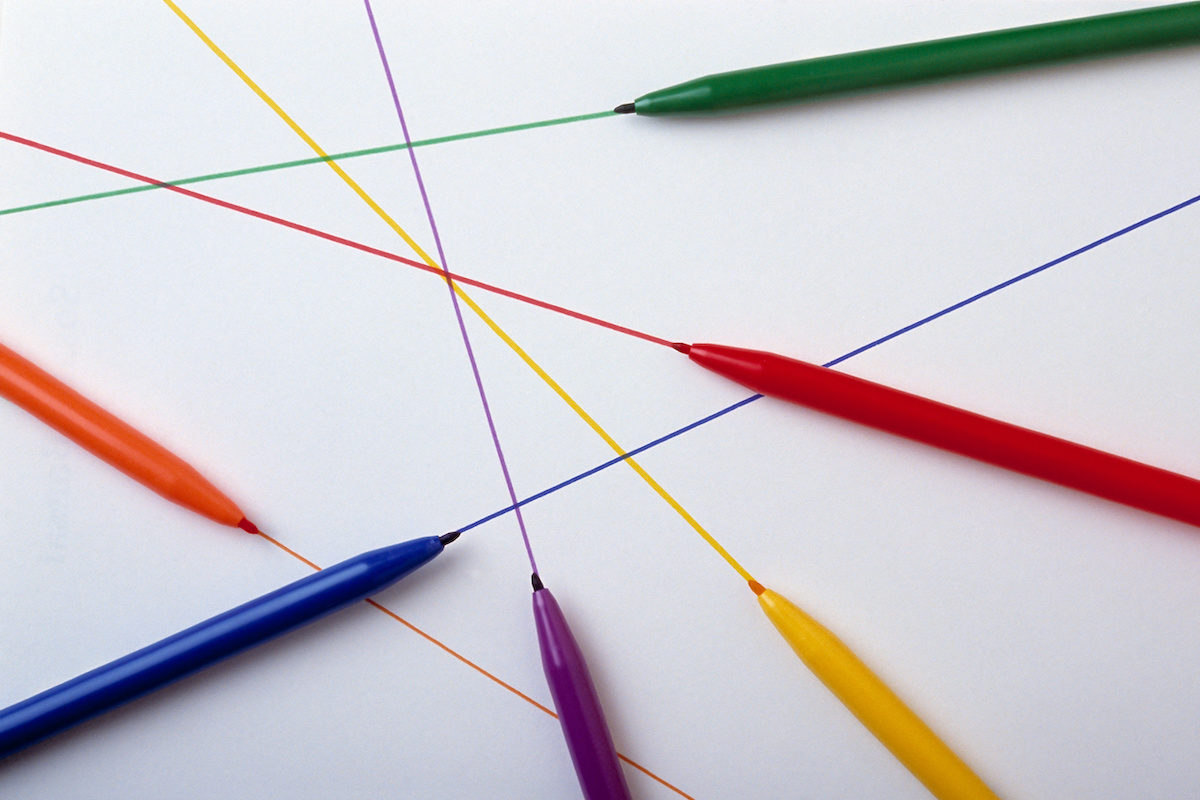 Click to enlarge colored pens lines intersectionality