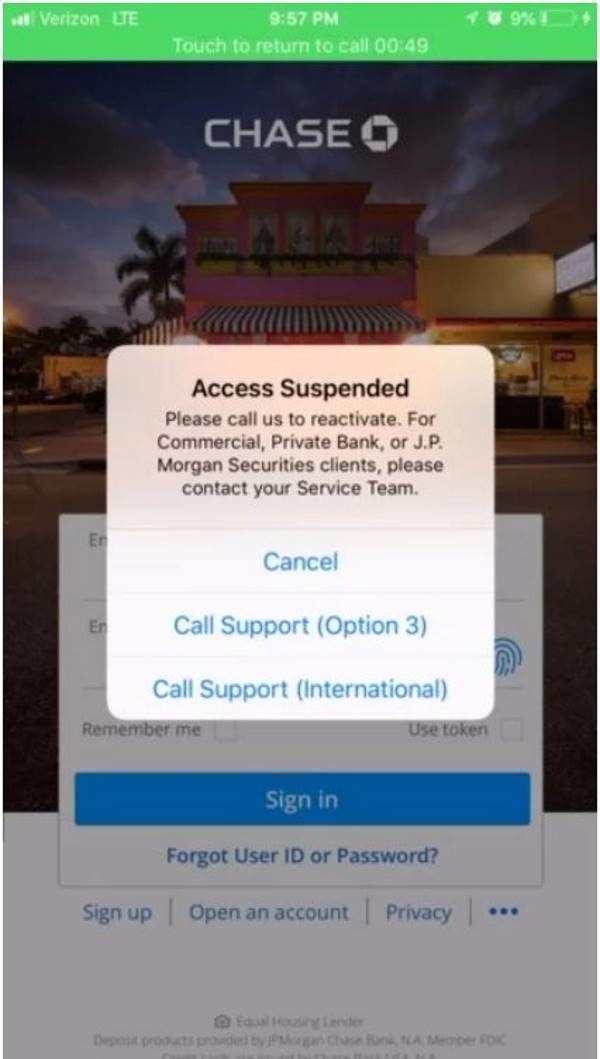 laura loomer bank account blocked