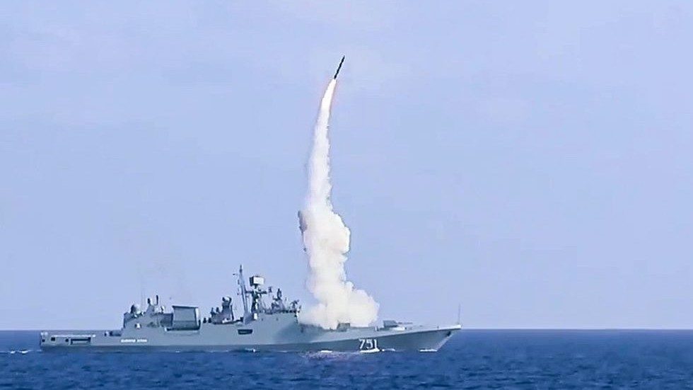 kalibr cruise missel launch Russia