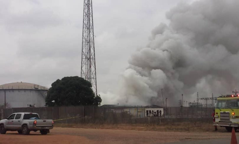 Click to enlarge PDVSA explosion