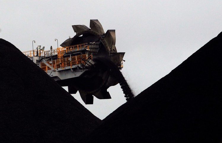 coal stockpiles