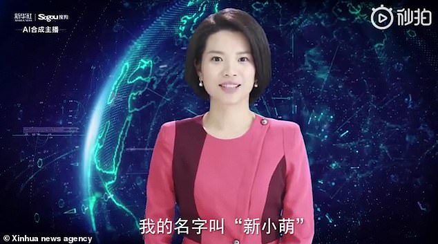 female AI anchor
