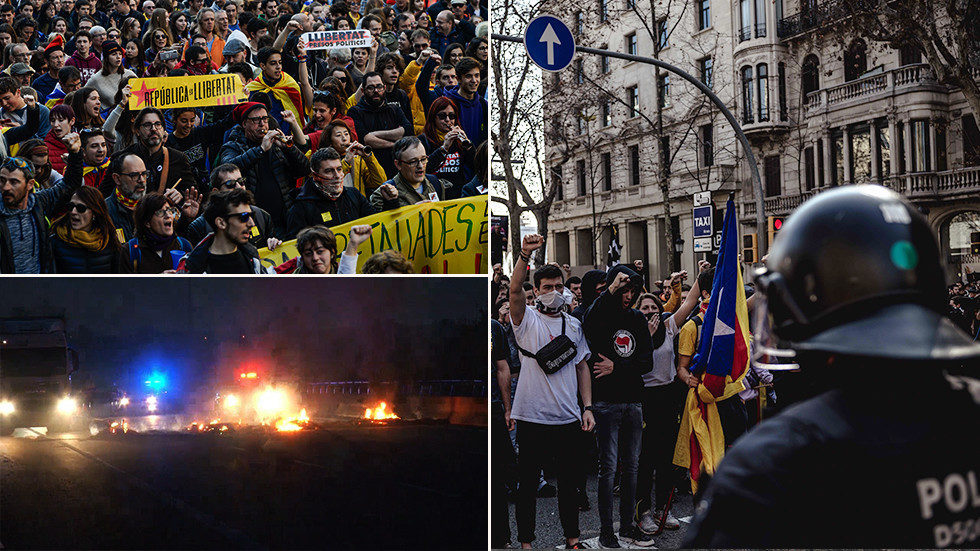 Catalonia protest