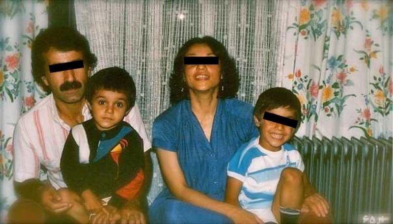 Click to enlarge Maziar Ghaderi family