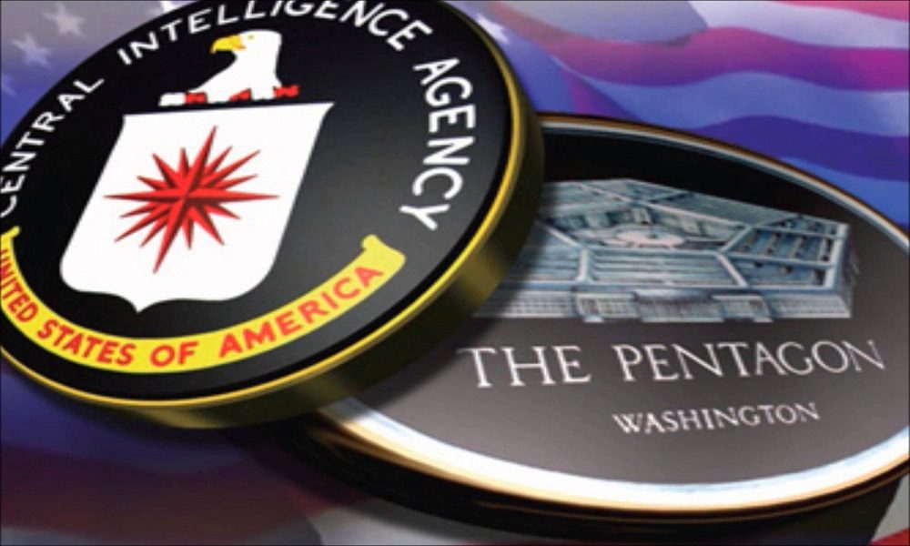 Click to enlarge CIA Pentagon logos