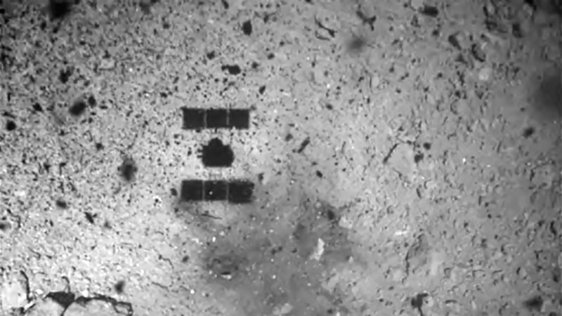 Click to enlarge Japan lands asteroid
