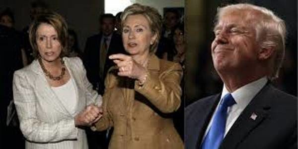 Trump hillary clinton pelosi